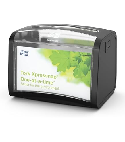 Amazon.com: Tork Xpressnap Tabletop Napkin Dispenser Black One-at